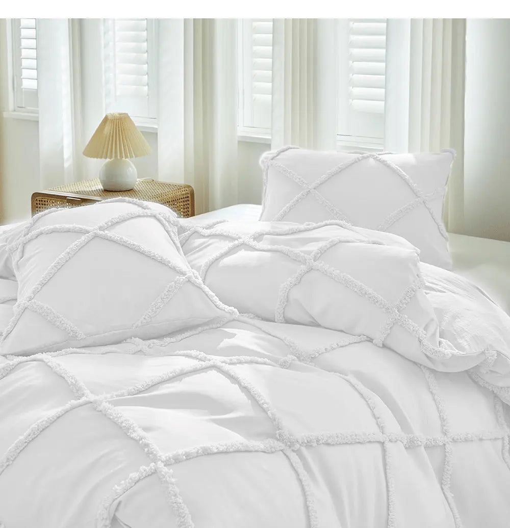 Boho Lattice Dream Bedding Set