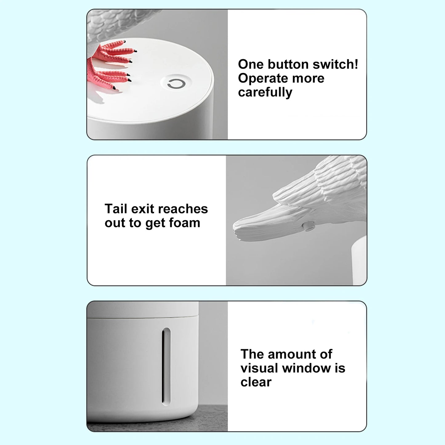 PigeonGlow Sensor Soap Pump