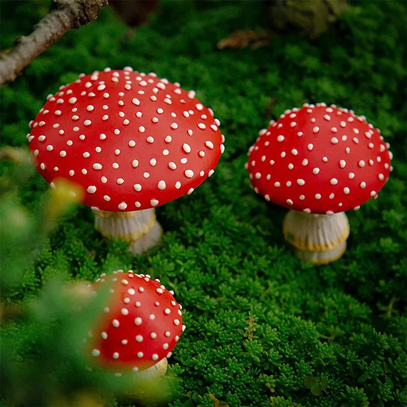 Mini Glow In The Dark Fairy Mushroom