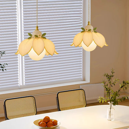 Lunaria Blossom Pendant Light
