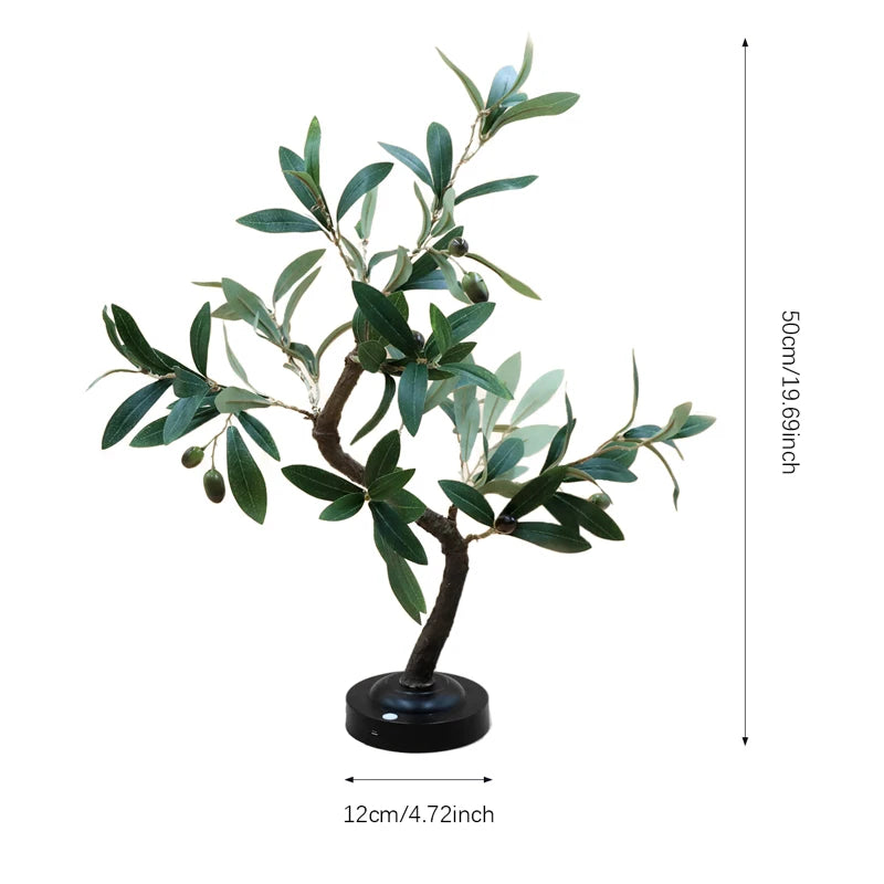 Olive Tree Table Lamp