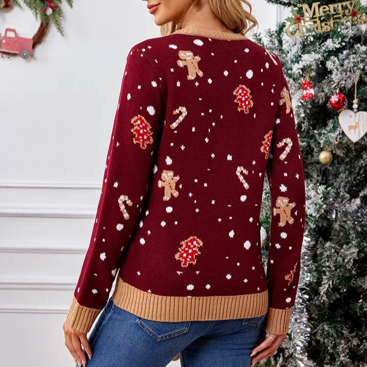 Gingerbread Sweet Christmas Sweater