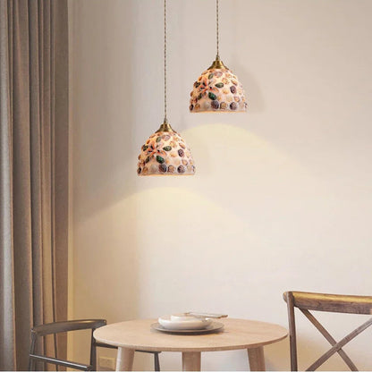 Ocean Pearl Mosaic Pendant Lamp