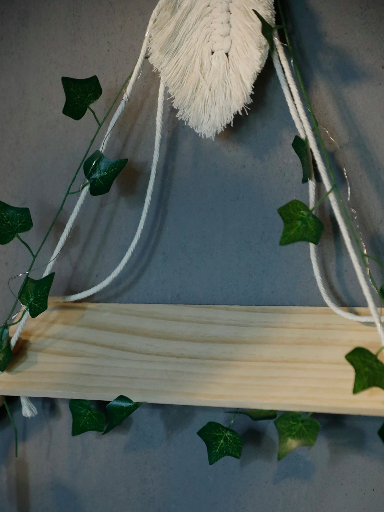 GlowLeaf Triangle Shelf