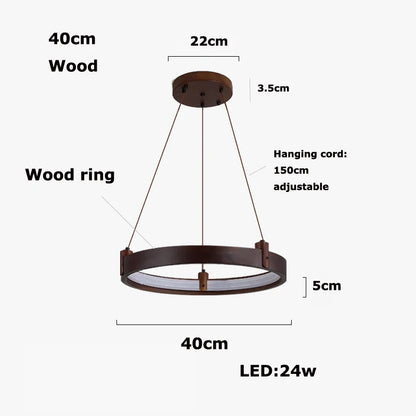 Axis Terra Duo Ring Pendant Light