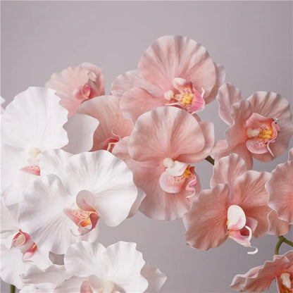 9 Headed Artificial Phalaenopsis Flower