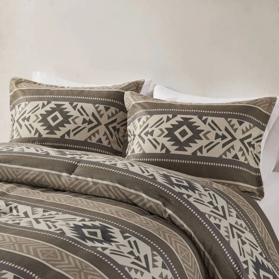 Desert Mesa Herringbone Comforter Set