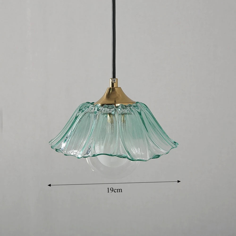 Petaluxe Glass Bloom Pendant Light