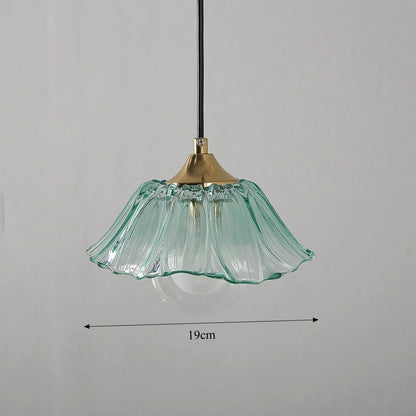 Petaluxe Glass Bloom Pendant Light