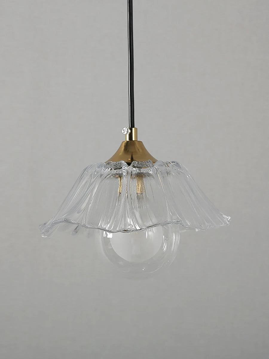 Petaluxe Glass Bloom Pendant Light
