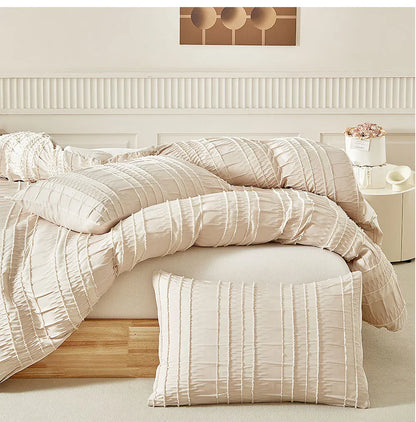 Pleated Tranquility Bedding Set