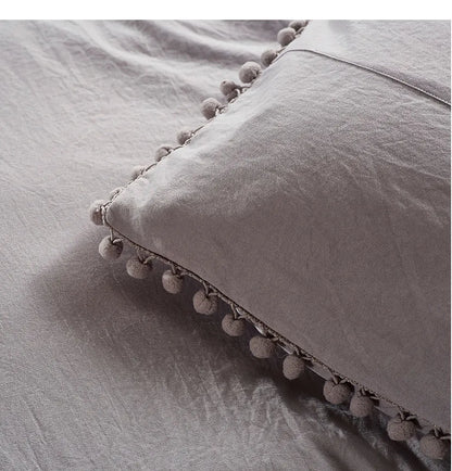 Pom-Pom Cloudscape Duvet Set