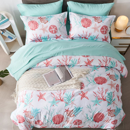 Coral Tide Starfish Bedding Set