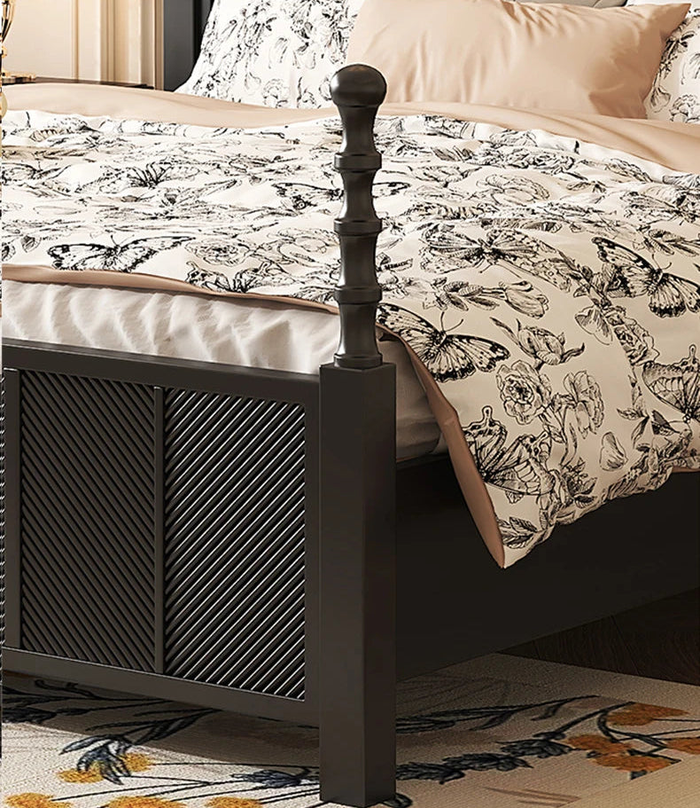 The Noir Arch Manor Bed Frame