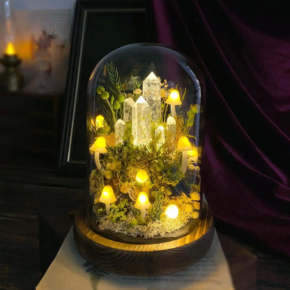 Enchanted Forest Glow Dome Lamp