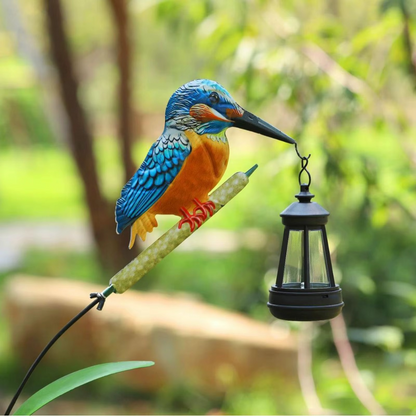 AviGlow Kingfisher Garden Light