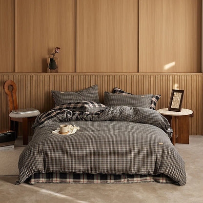 Birchwood Twilight Plaid Duvet Cover Se