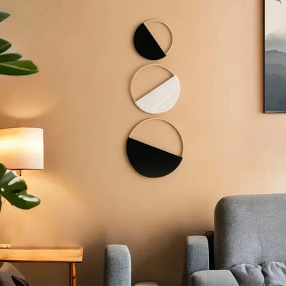 Lunar Balance Wall Art Set (3pcs)