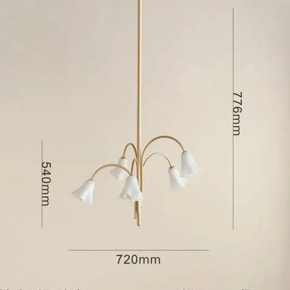 Willow Bloom Chandelier