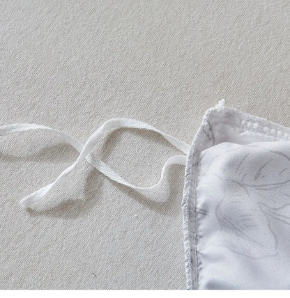 Moonlit Blossom Pom-Pom Duvet Set