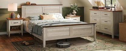Whispering Dunes Farmhouse Bed Frame