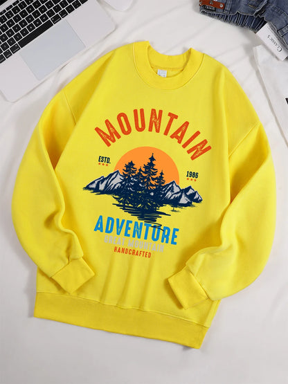 The Sunset Scenery In The Forest Sweatshirt