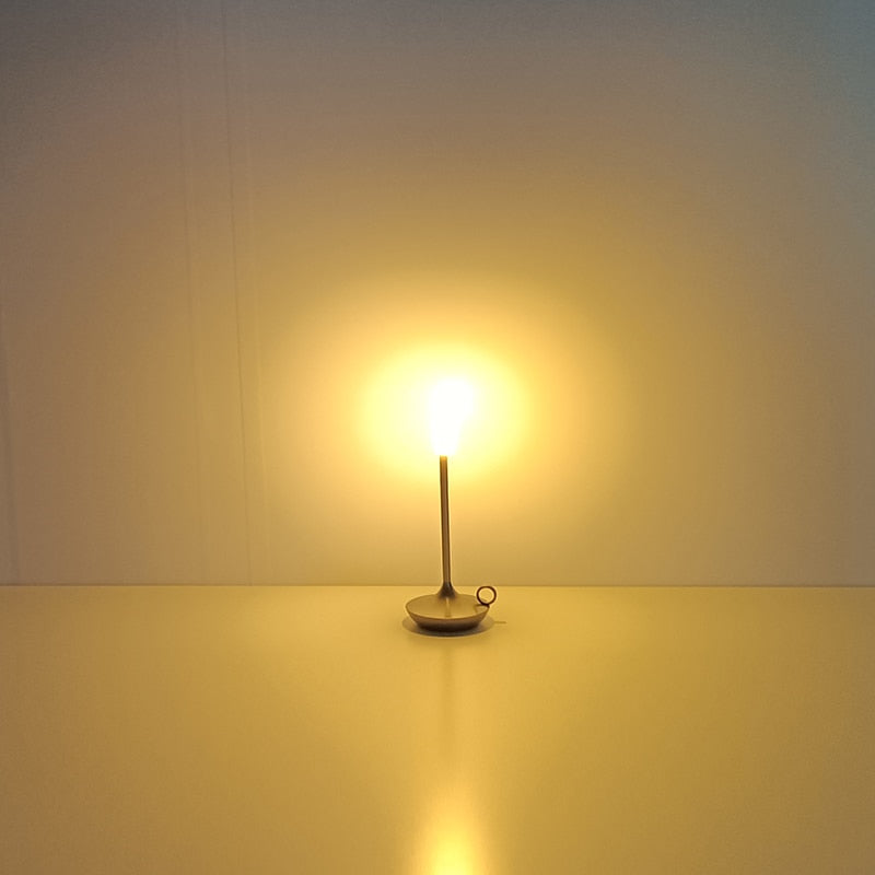 Vintage Cordless Candle Lamp