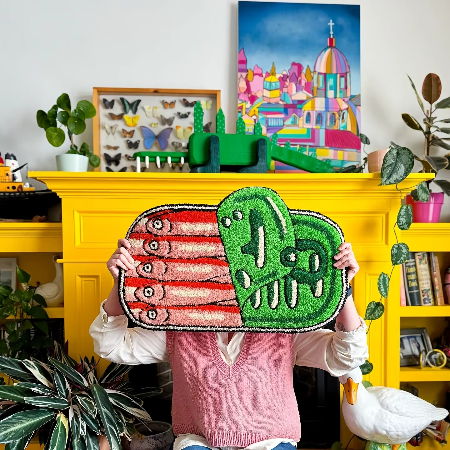 Sardines Canned Bath Mat