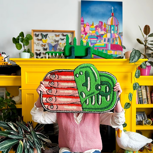 Sardines Canned Bath Mat