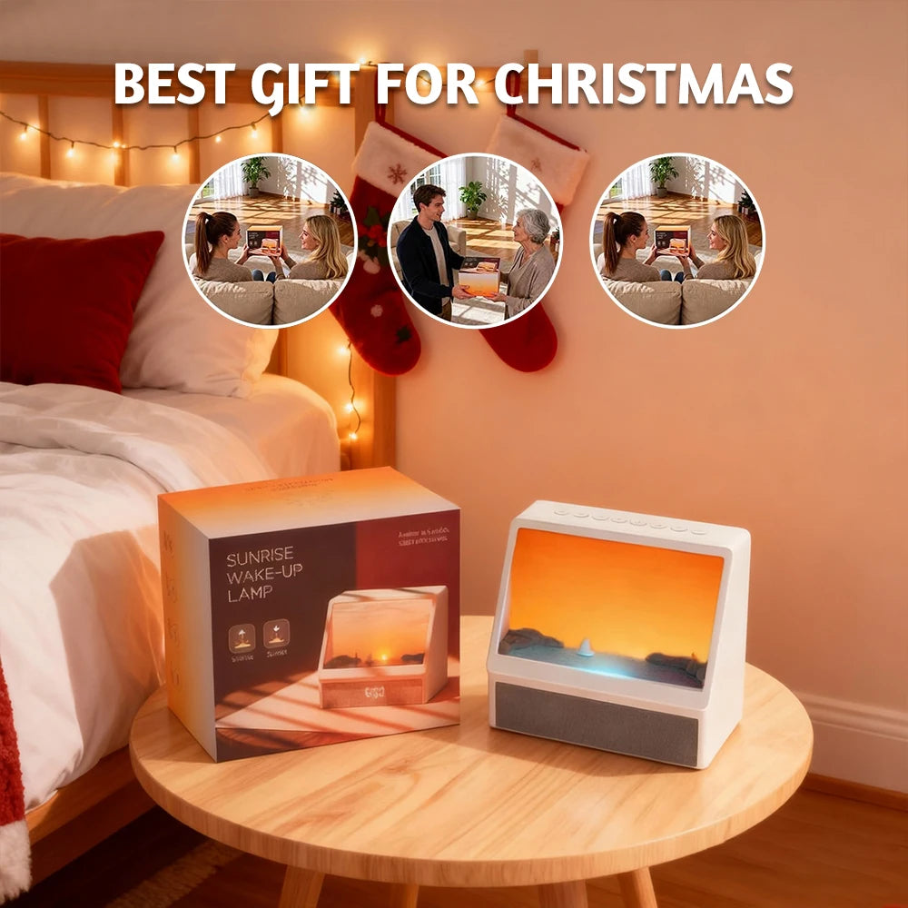 MorningGlow Smart Alarm Lamp