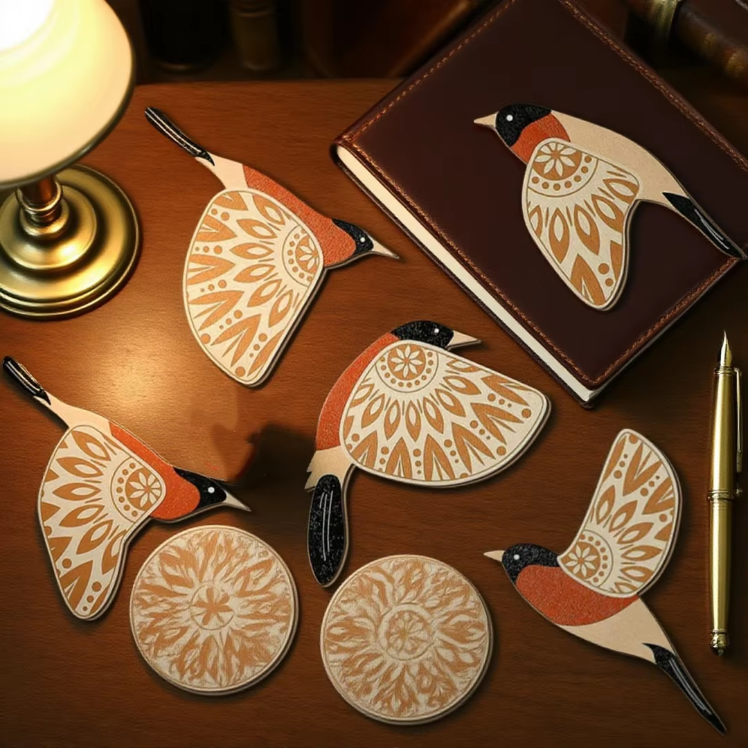 Spirit Birds of Harmony Wall Art (5pcs)