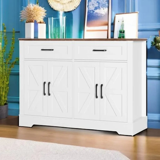 Havenridge Farmhouse Kitchen Storage Sideboard