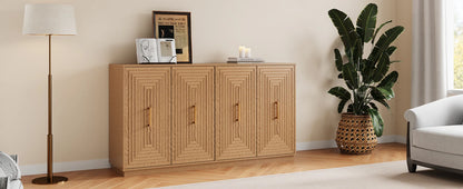 RoyalCraft Linea Fluted Buffet Cabinet