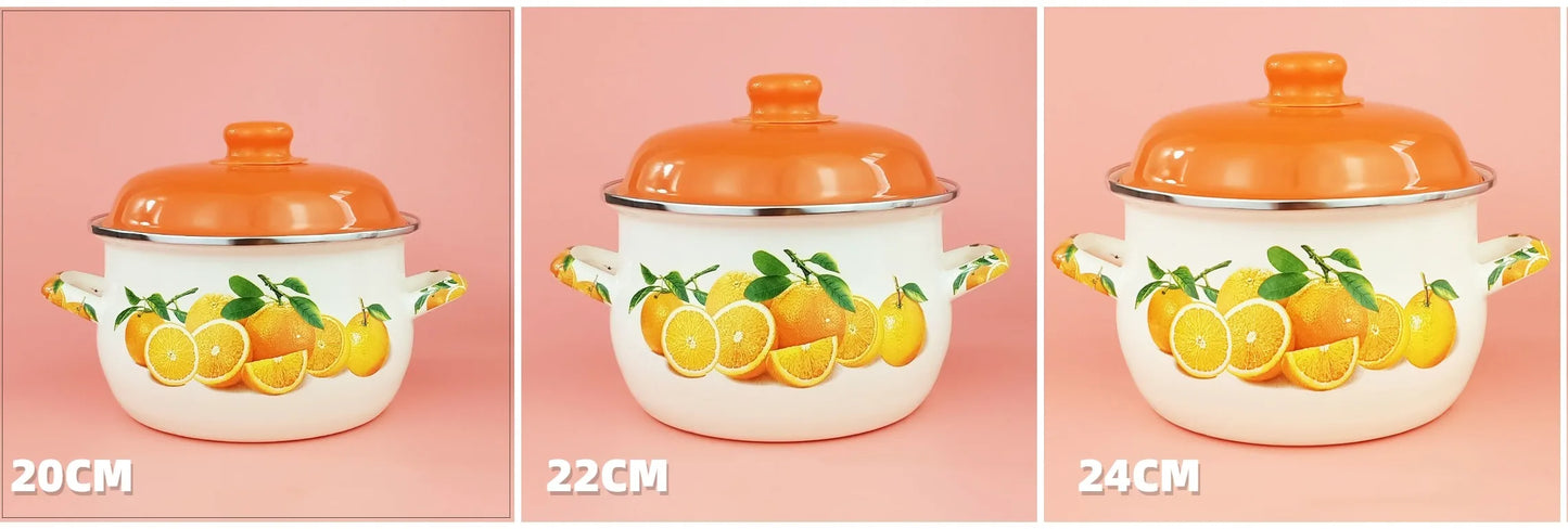 AuraCook Enamel Pot
