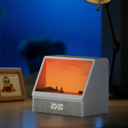 MorningGlow Smart Alarm Lamp