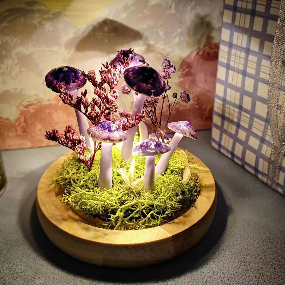 Enchanted Forest Glow Dome Lamp