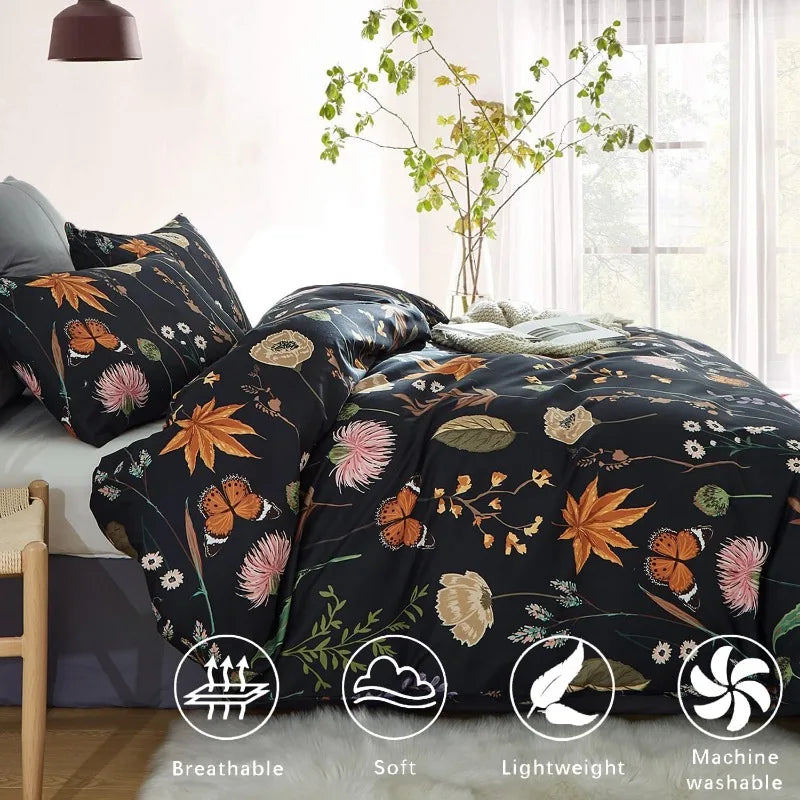 Midnight Garden Duvet Cover Set