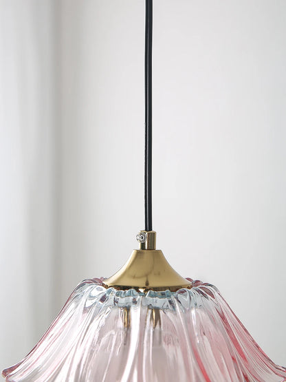 Petaluxe Glass Bloom Pendant Light