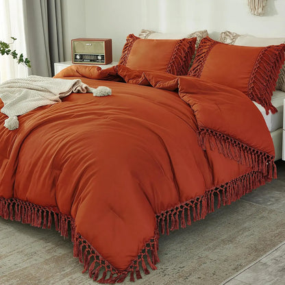 Terracora™ Fringe Comforter Set