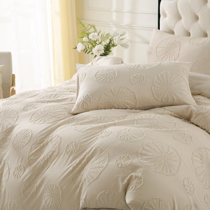 Melissa Tufted Circle Duvet Cover Set