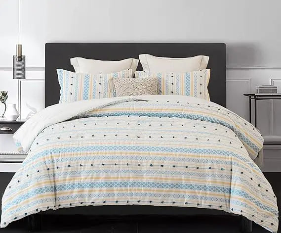 Boho Horizon 3-Piece Duvet Cover Set