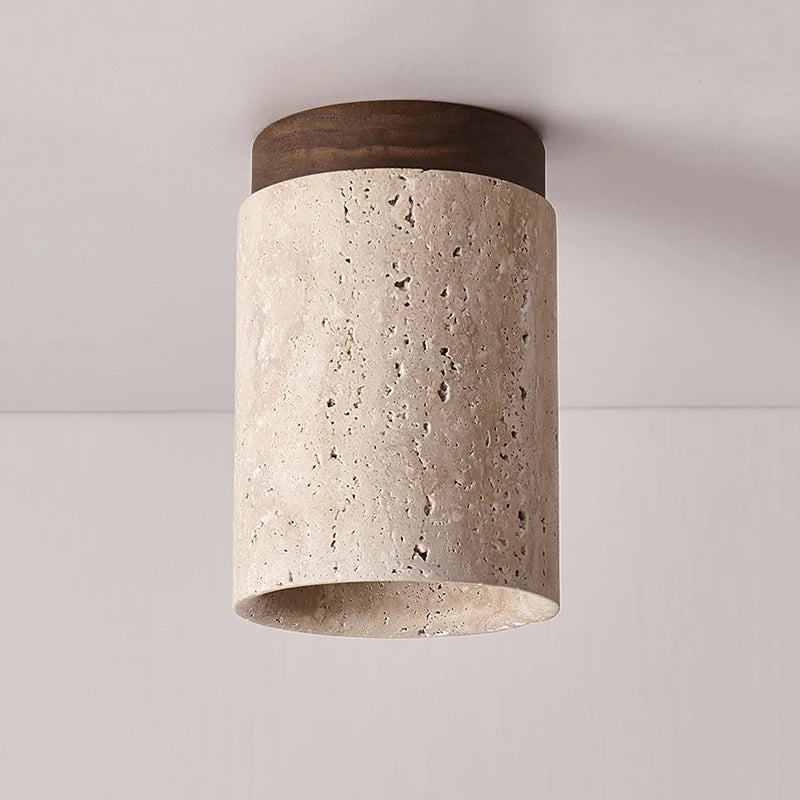Terra Column Flush Ceiling Light