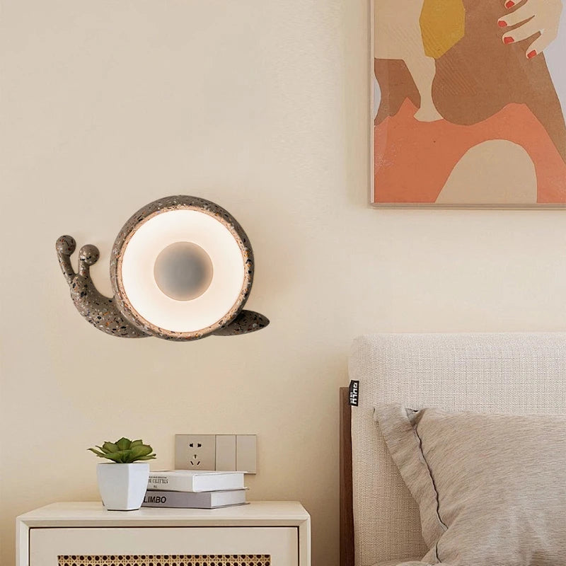 Lunaro Snail Wall Light