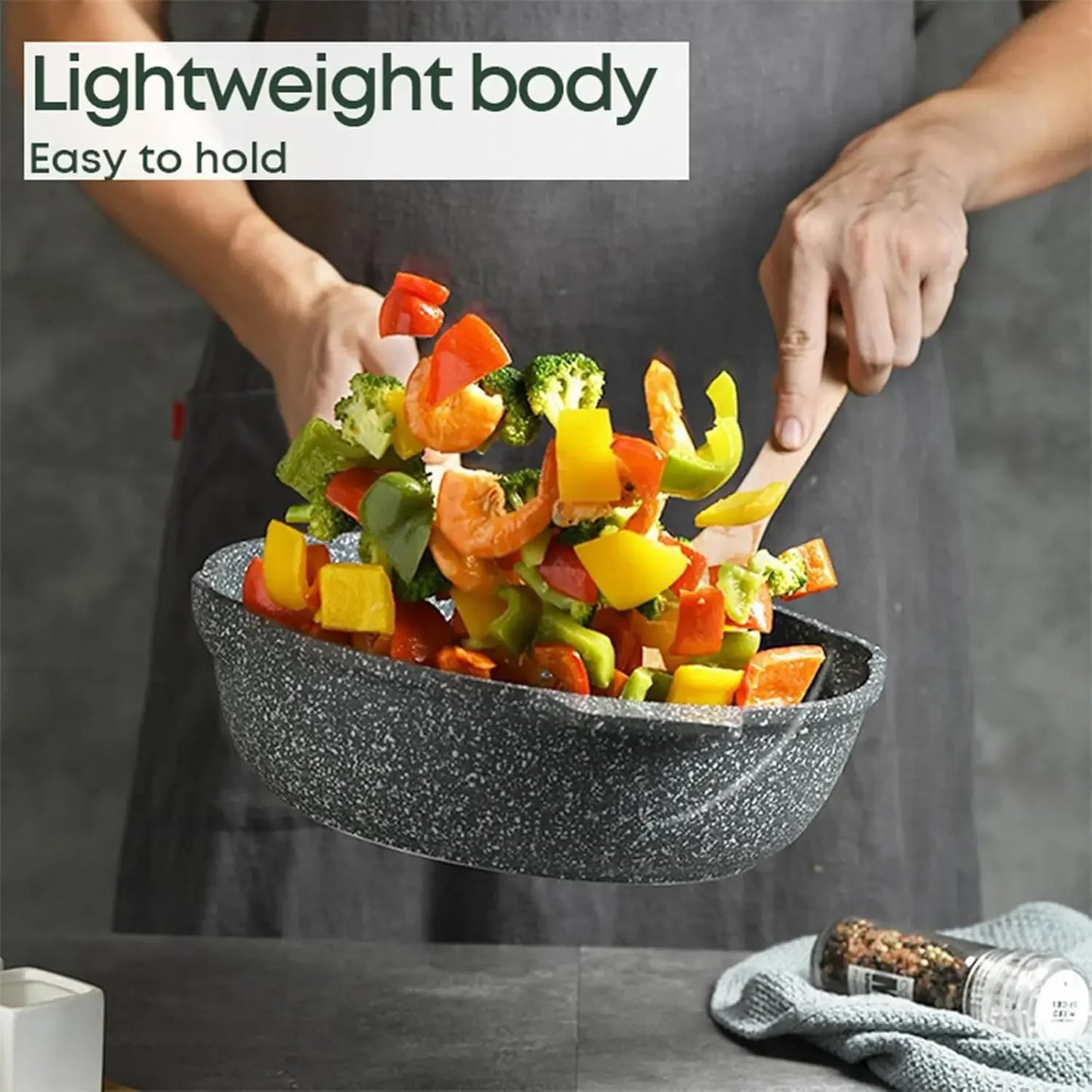 Granite Nonstick 10-Piece Cookware Set