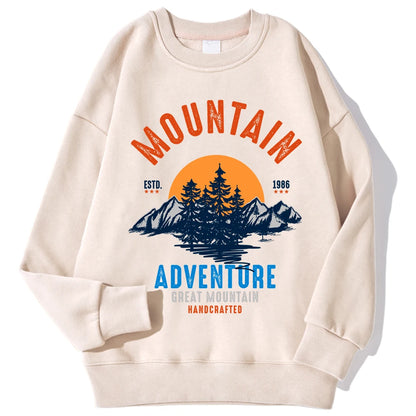 The Sunset Scenery In The Forest Sweatshirt