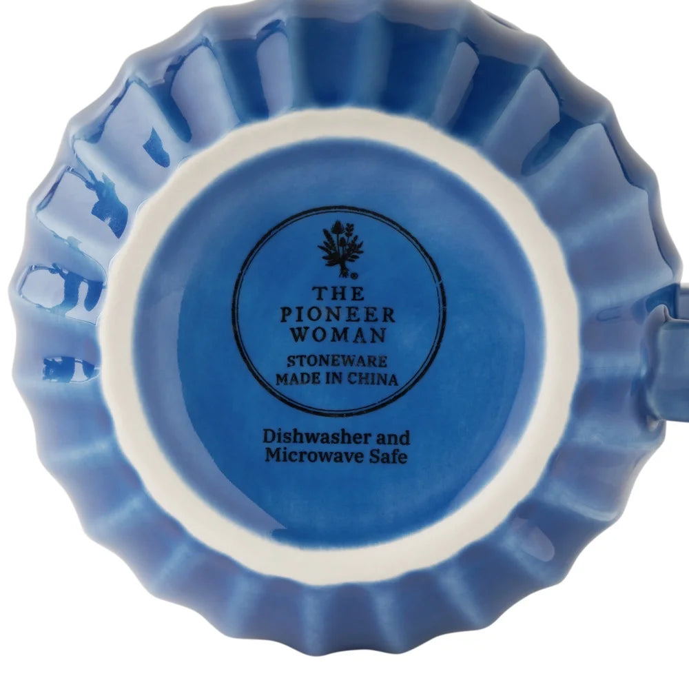 HarborRidge Rustic Stoneware Mug Set (4-Piece)