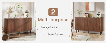 RoyalCraft LunaArc Modern Buffet Sideboard