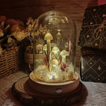 Enchanted Forest Glow Dome Lamp