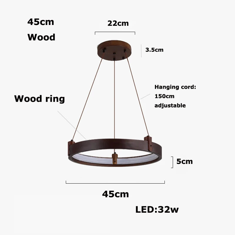 Axis Terra Duo Ring Pendant Light