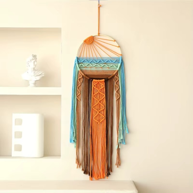 Sunrise Over the Horizon Macramé